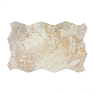 Klinker Sella Hvid Mat-Relief 44x66 cm